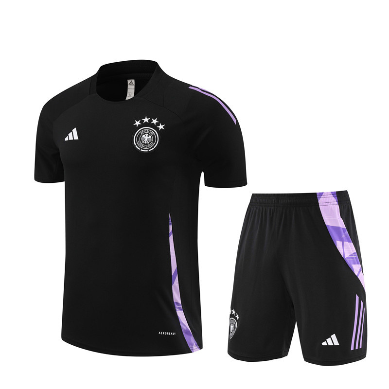 AAA Quality Germany 24/25 Black/Purple Training Kit Jerseys